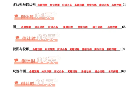 数学（四）-2024年中考考前20天终极冲刺攻略_中考复习资料_语数英物化_2数学中考复习_2024年中考复习资料_三轮复习_2024年中考数学考前20天终极冲刺攻略