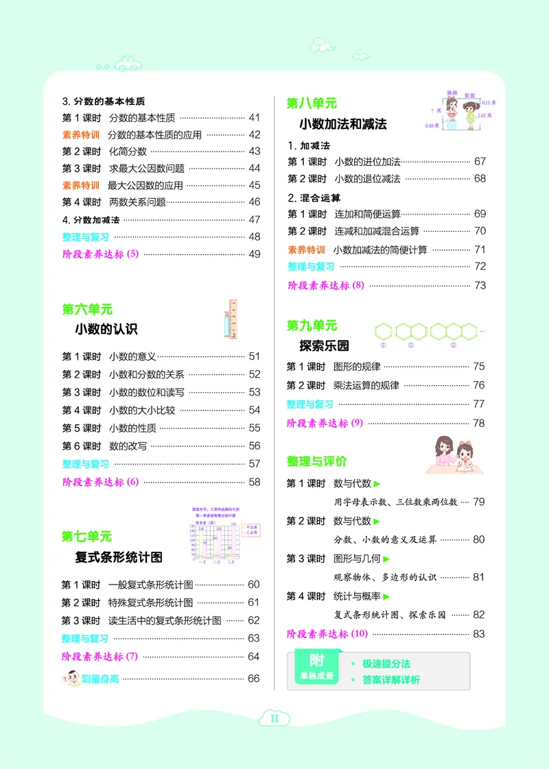 26春典中点四年级数学下（JJ版）0_2026春小学教辅大合集_6-26春《典中点》系列_26春《典中点》数学冀教版下册_《典中点》冀教版小学数学四年级下册（26春）