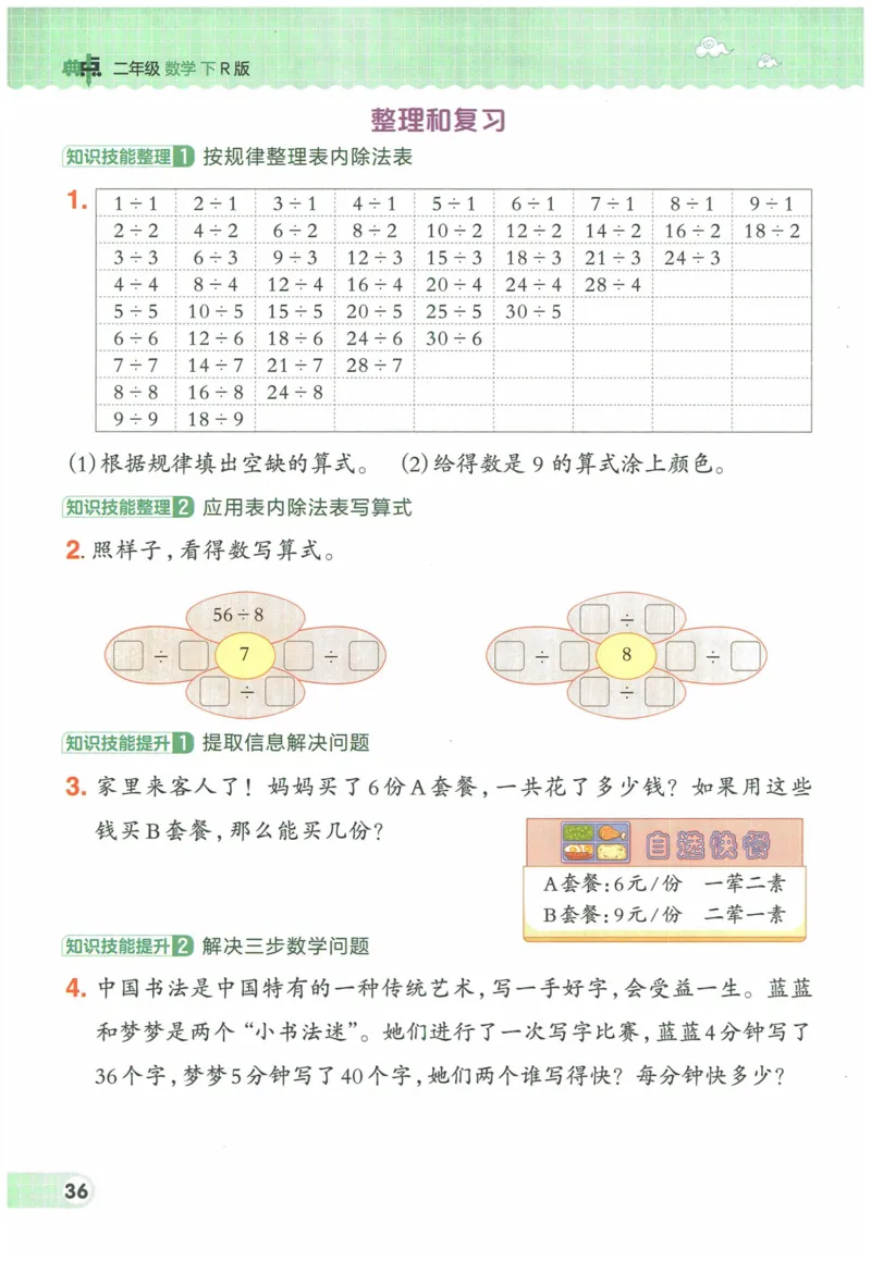 《典中点》（2下）含答案_2026春小学教辅大合集_6-26春《典中点》系列_26春《典中点》数学人教版（完整版）_数学《典中点》人教版25春_25春典中点二年级数学下练习册+试卷+夹册