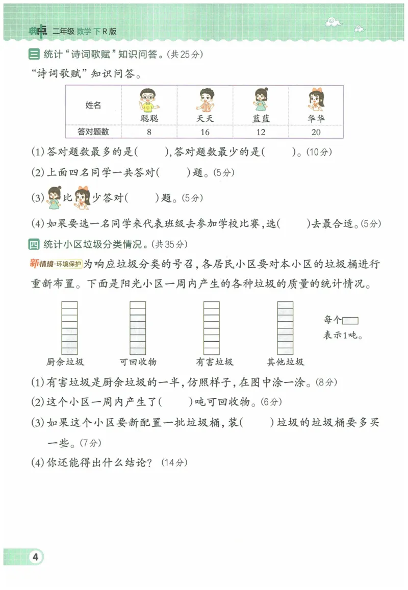 《典中点》（2下）含答案_2026春小学教辅大合集_6-26春《典中点》系列_26春《典中点》数学人教版（完整版）_数学《典中点》人教版25春_25春典中点二年级数学下练习册+试卷+夹册