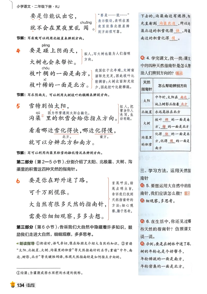 2年级语文下册《教材帮》26春_2026春小学教辅大合集_5-26春《天星教育》系列_26春完整版《教材帮》语文1-6下_26春二下人教版语文《教材帮》