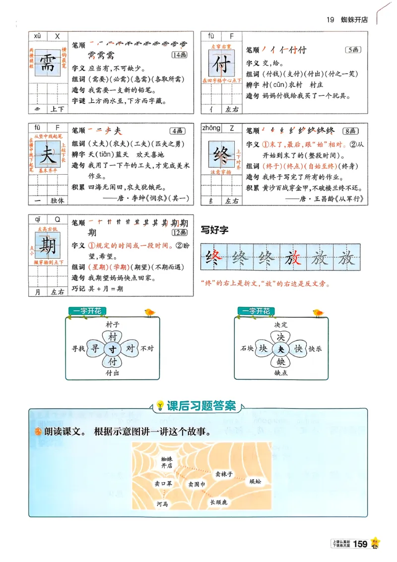 2年级语文下册《教材帮》26春_2026春小学教辅大合集_5-26春《天星教育》系列_26春完整版《教材帮》语文1-6下_26春二下人教版语文《教材帮》