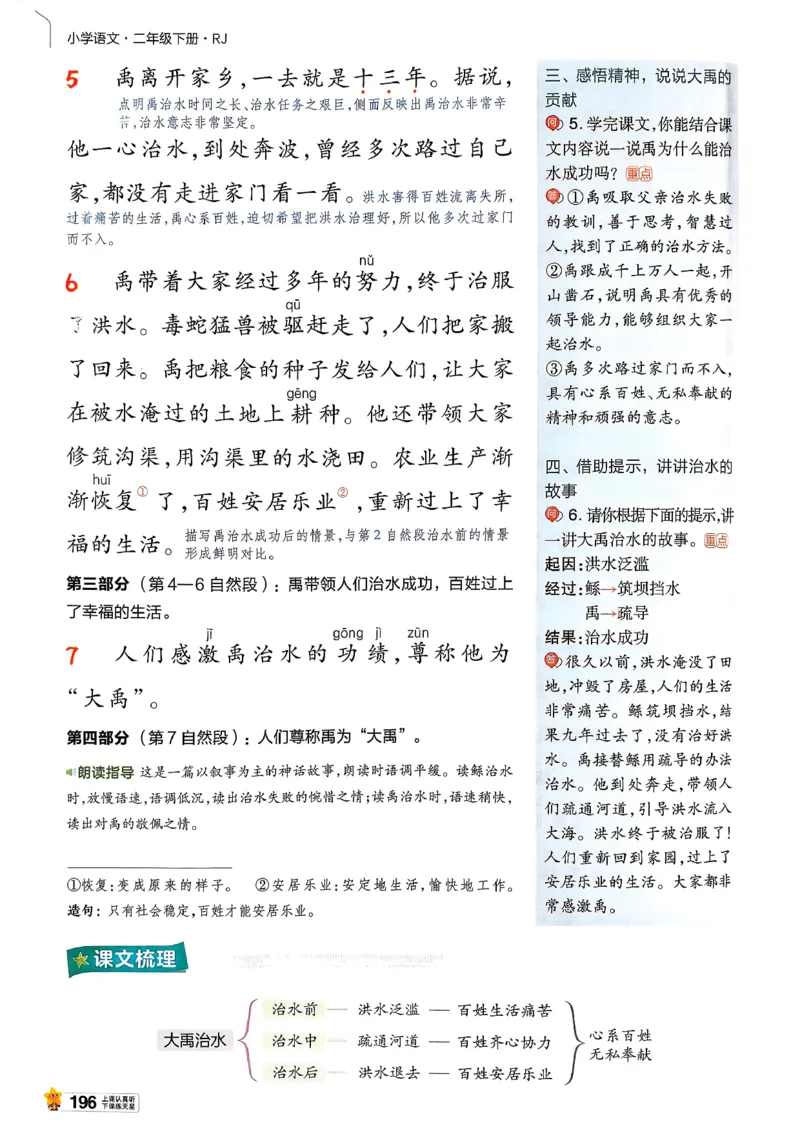 2年级语文下册《教材帮》26春_2026春小学教辅大合集_5-26春《天星教育》系列_26春完整版《教材帮》语文1-6下_26春二下人教版语文《教材帮》