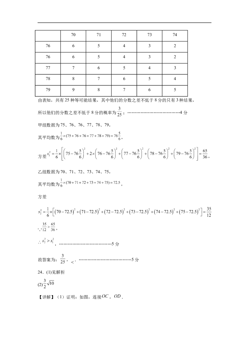 数学（北京卷01）（参考答案及评分标准）_中考复习资料_语数英物化_2数学中考复习_赠送：2025中考模拟题_2025年数学押题预测_数学（北京卷01）-2025年中考押题预测卷