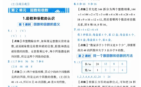《典中点》（5下）答案_2026春小学教辅大合集_6-26春《典中点》系列_26春《典中点》数学人教版（完整版）_数学《典中点》人教版25春_25春典中点五年级数学下练习册+试卷+夹册