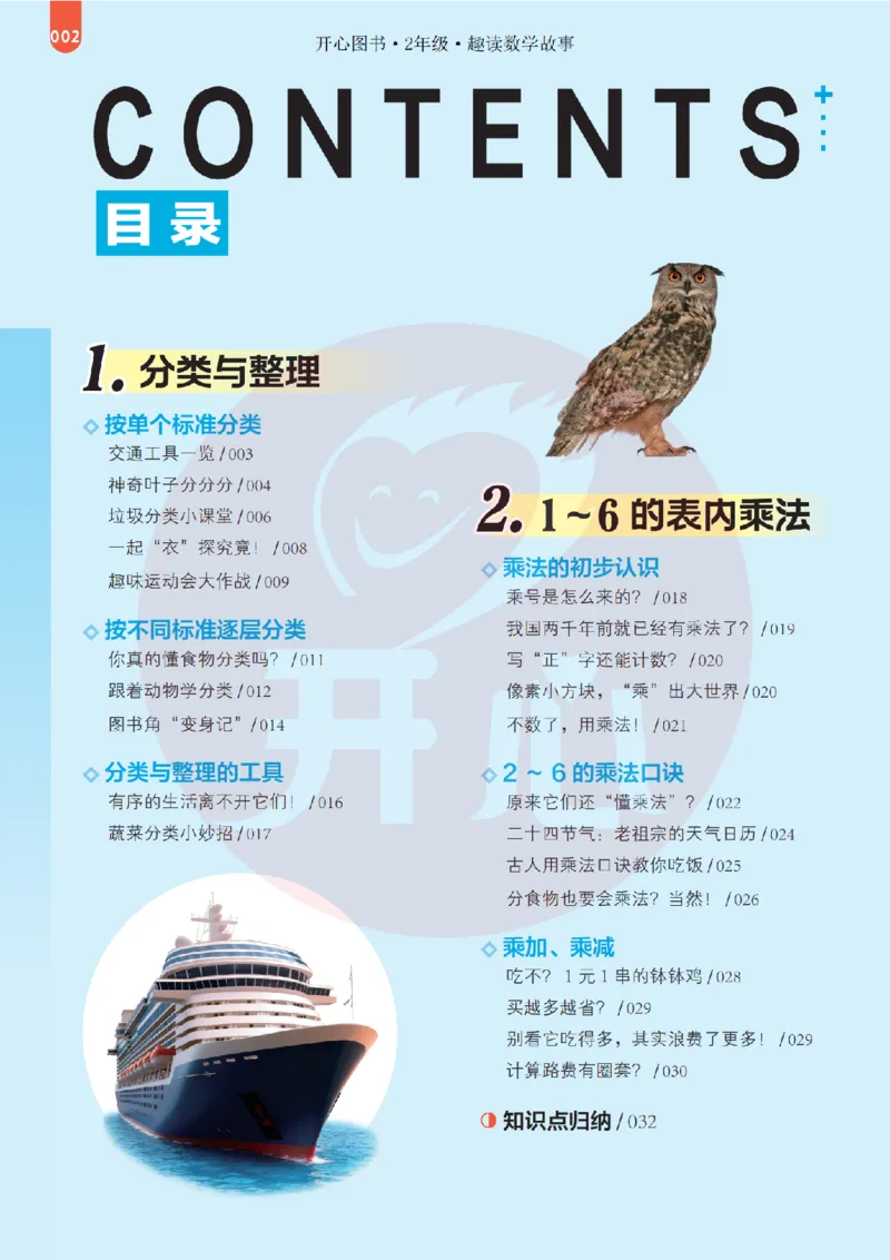 2年级趣读数学故事-理科知识不再枯燥_2026春小学教辅大合集_13-26春《开心》系列_《趣读》杂志系列