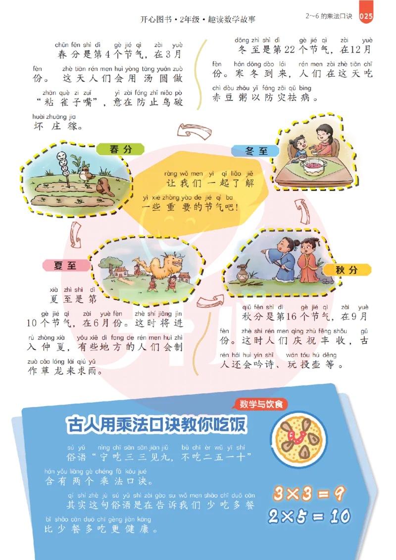 2年级趣读数学故事-理科知识不再枯燥_2026春小学教辅大合集_13-26春《开心》系列_《趣读》杂志系列