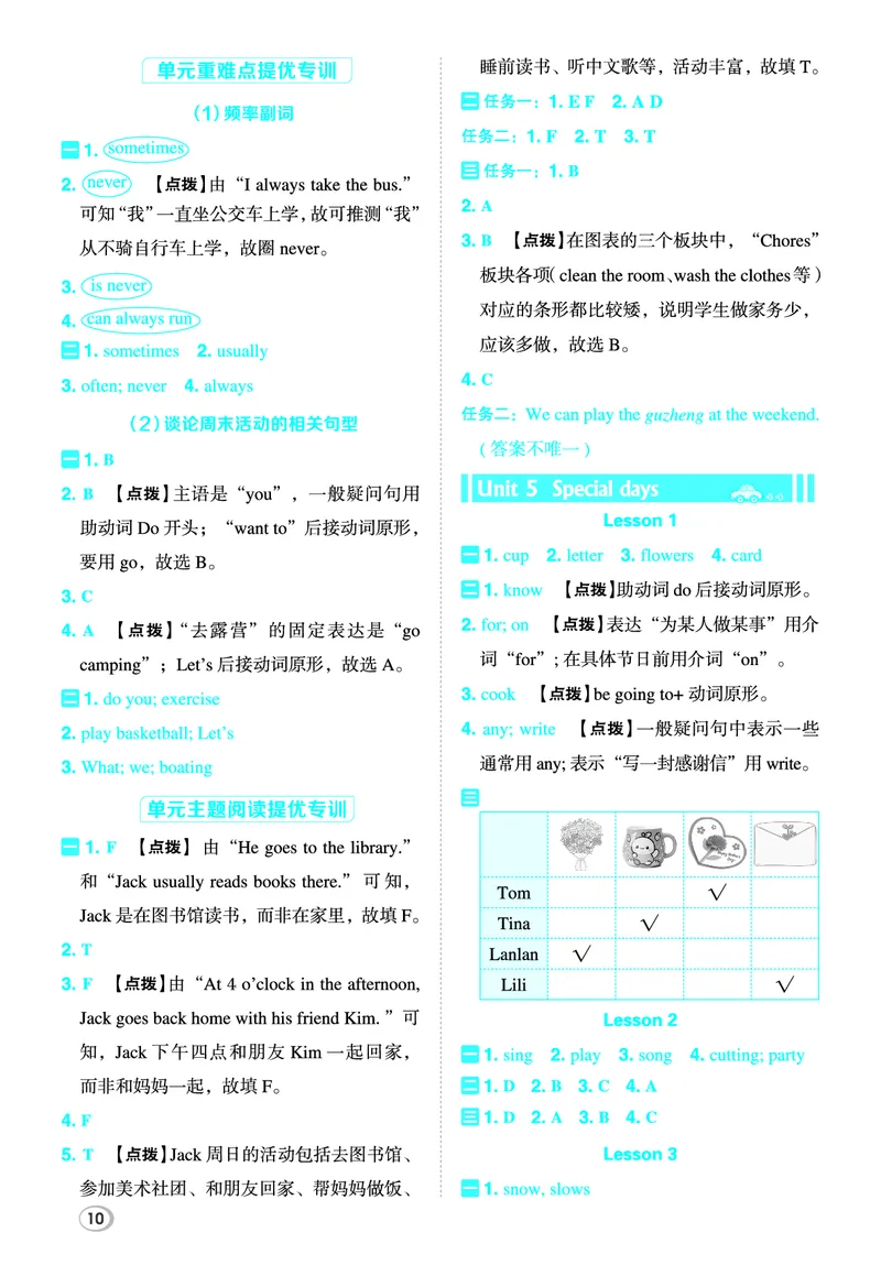 26春典中点四年级英语下（R-精通版）答案_2026春小学教辅大合集_6-26春《典中点》系列_26春《典中点》英语精通版3-6年级下册_精通版英语《典中点》4下