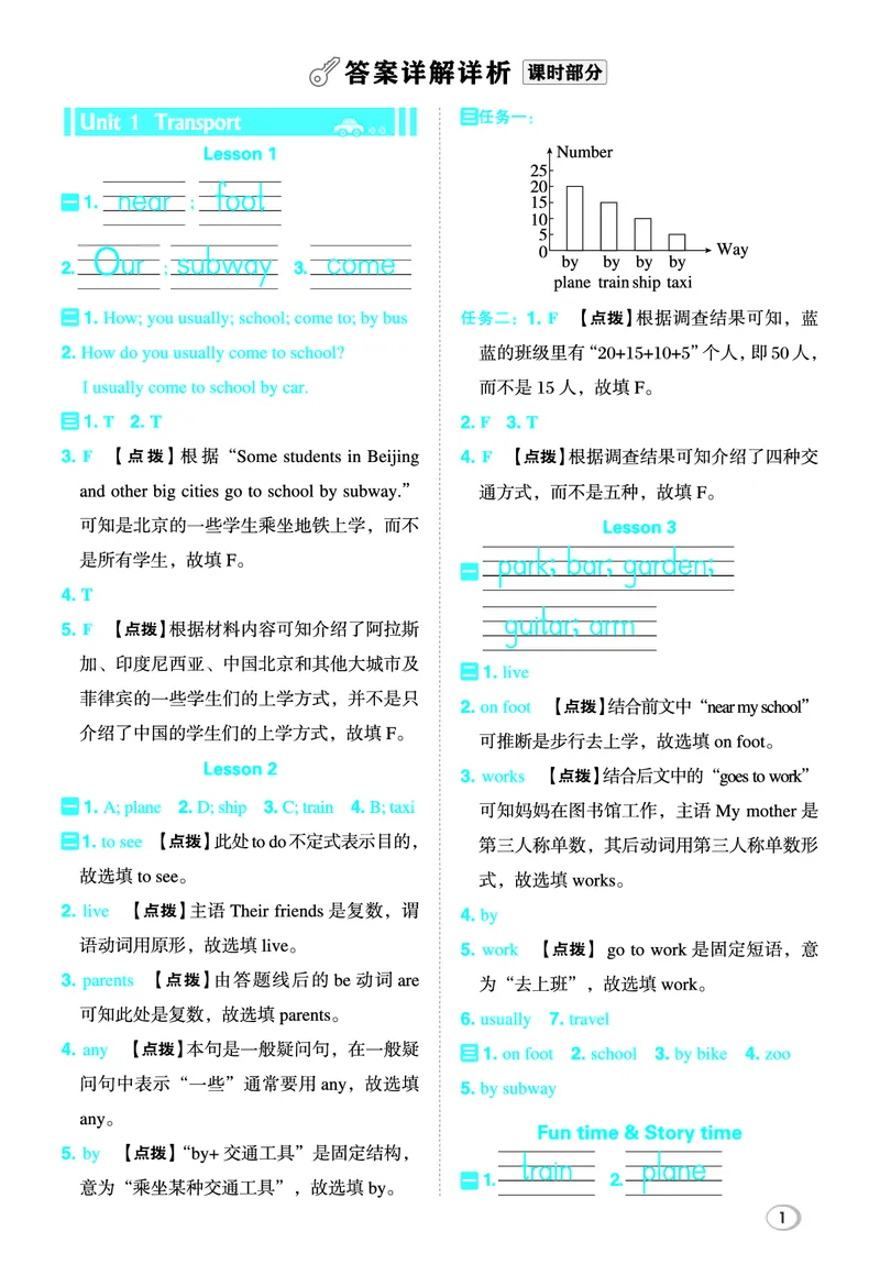 26春典中点四年级英语下（R-精通版）答案_2026春小学教辅大合集_6-26春《典中点》系列_26春《典中点》英语精通版3-6年级下册_精通版英语《典中点》4下