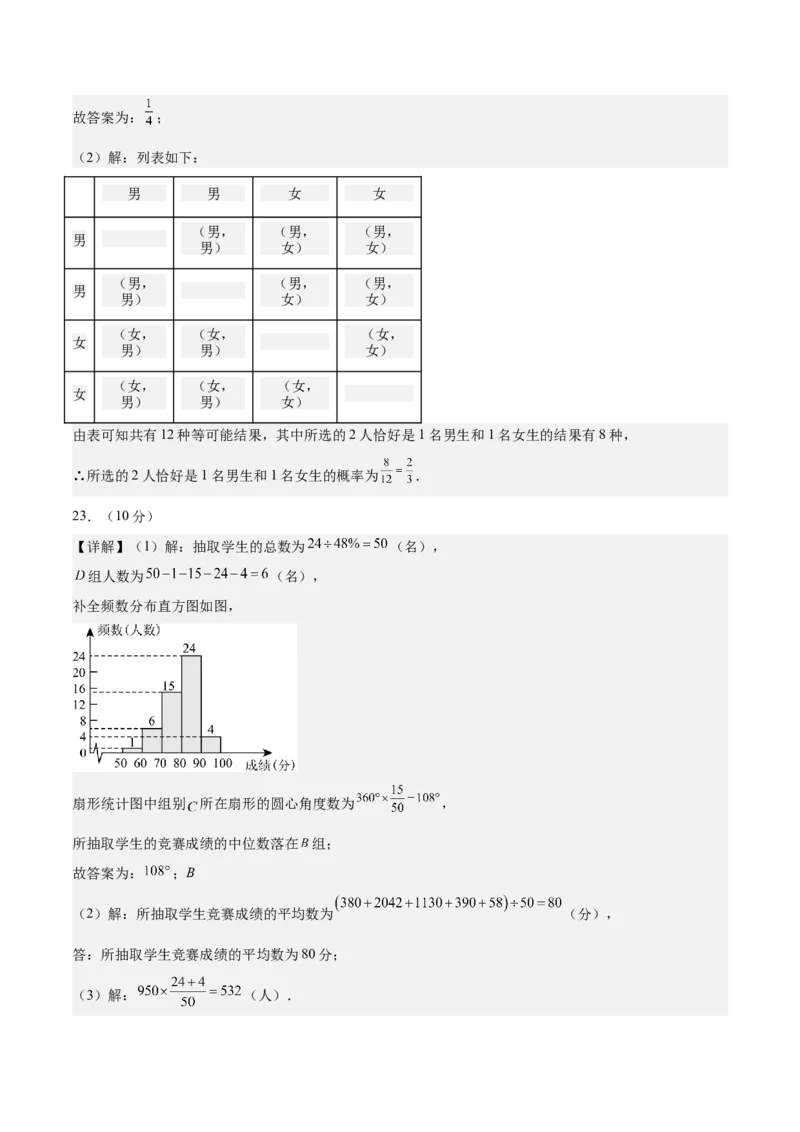 数学（宿迁卷）（参考答案及评分标准）_中考复习资料_语数英物化_2数学中考复习_赠送：2025中考模拟题_2025年数学三模_数学（江苏宿迁卷）-2025年中考第三次模拟考试