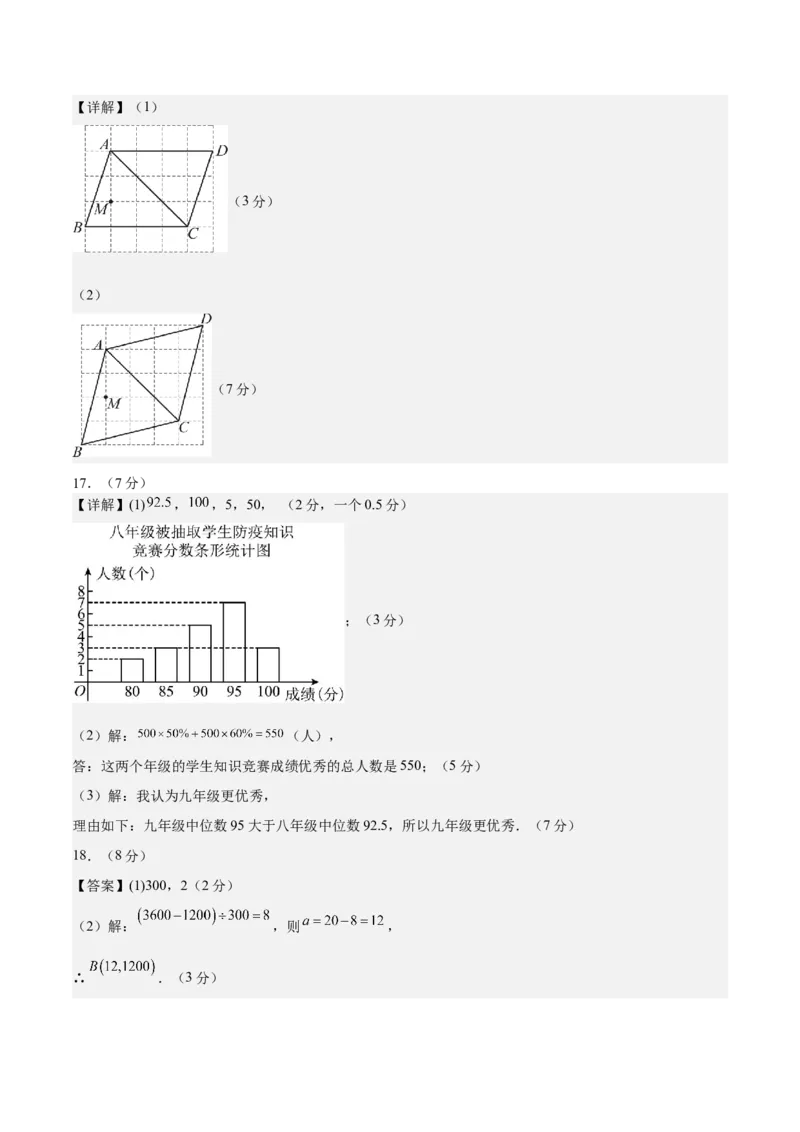 数学（吉林卷）（参考答案及评分标准）_中考复习资料_语数英物化_2数学中考复习_赠送：2025中考模拟题_2025年数学二模_数学（吉林卷）-2025年中考第二次全真模拟题