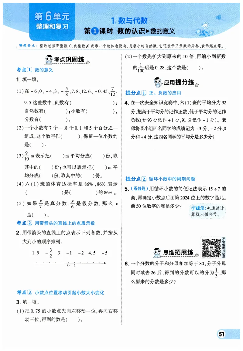 《典中点》（6下）_2026春小学教辅大合集_6-26春《典中点》系列_26春《典中点》数学人教版（完整版）_数学《典中点》人教版25春_25春典中点六年级数学下练习册+试卷+夹册