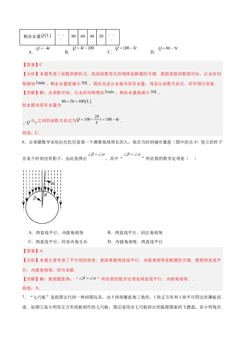数学（常州卷）（全解全析）_中考复习资料_语数英物化_2数学中考复习_赠送：2025中考模拟题_2025年数学三模_数学（江苏常州卷）-2025年中考第三次模拟考试