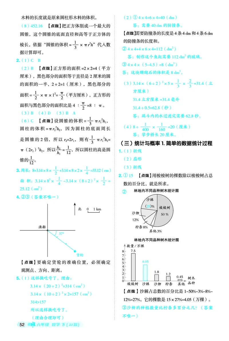 26春典中点六年级数学下（JJ版）答案0_2026春小学教辅大合集_6-26春《典中点》系列_26春《典中点》数学冀教版下册_《典中点》冀教版小学数学六年级下册（26春）