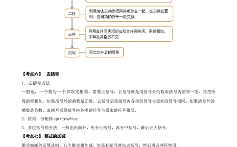 名师导航2026年中考数学一轮复习专题1.7整式与因式分解（全国通用版）（原卷版）_中考复习资料_语数英物化_2数学中考复习_2026年中考复习（更新中）