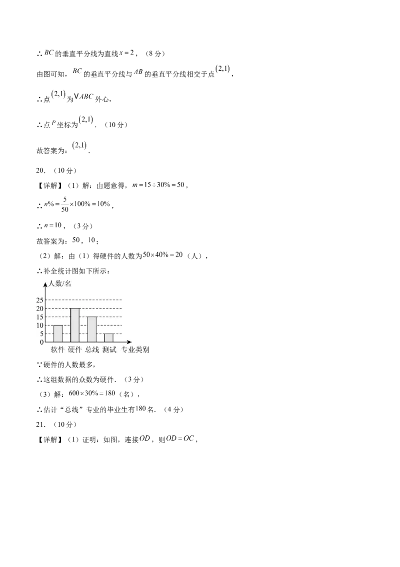 数学（广西卷）（参考答案及评分标准）_中考复习资料_语数英物化_2数学中考复习_赠送：2025中考模拟题_2025年数学一模_数学（广西卷）-2025年中考第一次全真模拟题