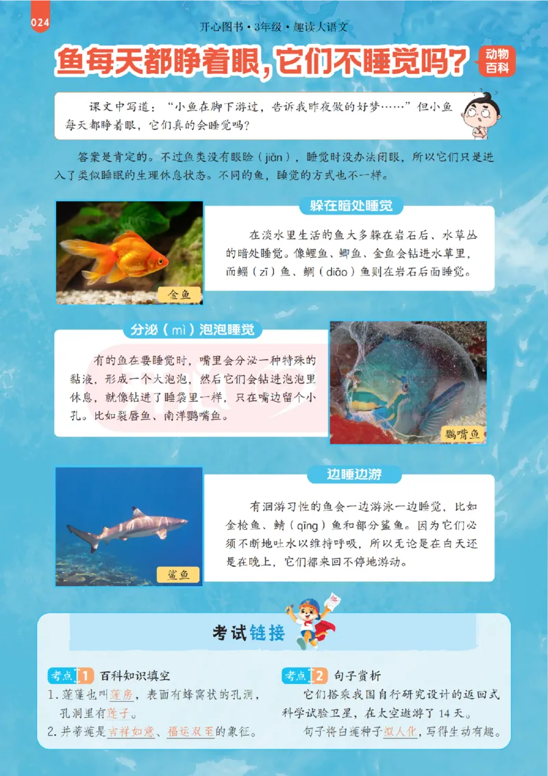 3下趣读大语文-围绕课本做拓展的杂志_2026春小学教辅大合集_13-26春《开心》系列_《趣读》杂志系列_《趣读大语文》