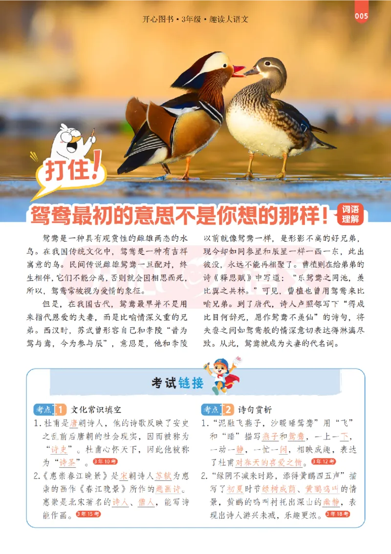 3下趣读大语文-围绕课本做拓展的杂志_2026春小学教辅大合集_13-26春《开心》系列_《趣读》杂志系列_《趣读大语文》