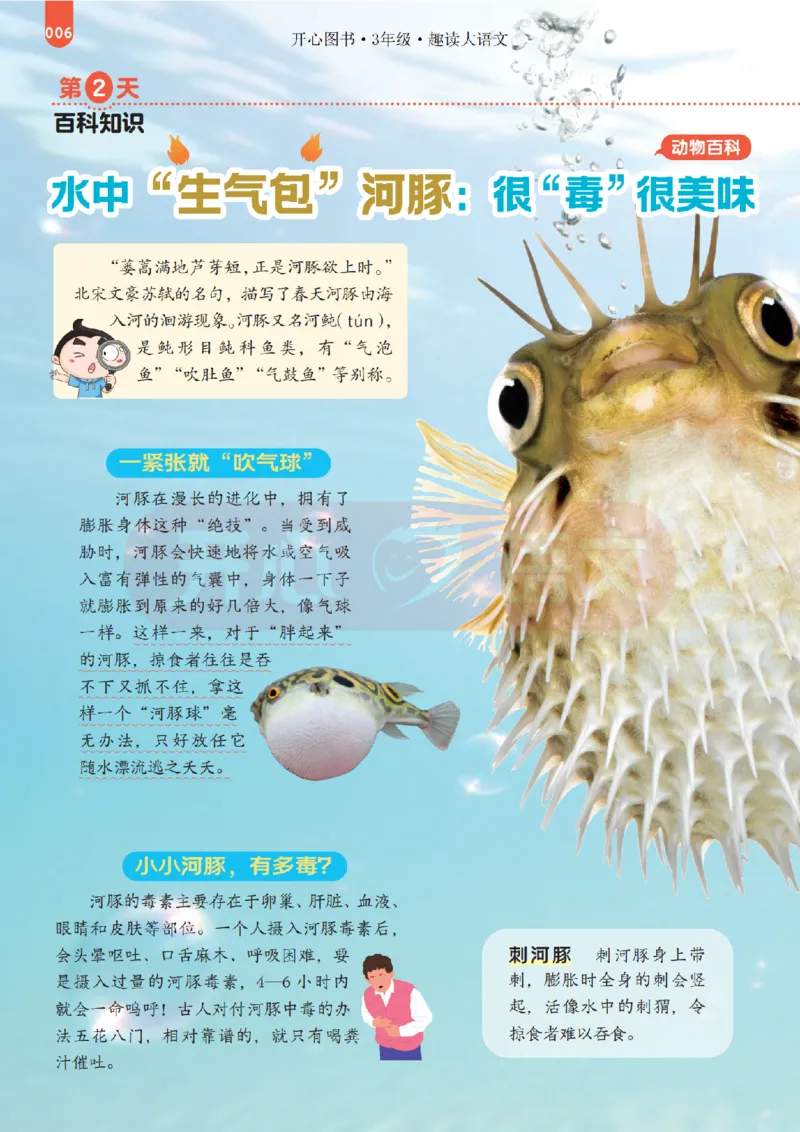 3下趣读大语文-围绕课本做拓展的杂志_2026春小学教辅大合集_13-26春《开心》系列_《趣读》杂志系列_《趣读大语文》
