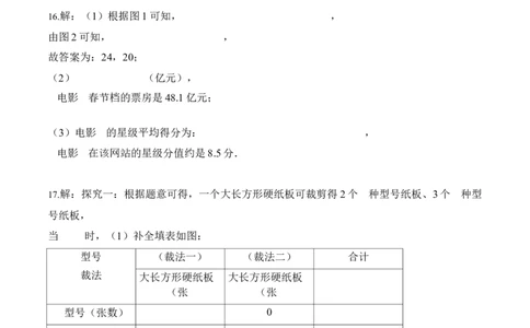 数学（深圳卷）（参考答案及评分标准）_中考复习资料_语数英物化_2数学中考复习_赠送：2025中考模拟题_2025年数学三模_数学（广东深圳卷）-2025年中考第三次模拟考试