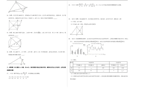 数学（南京卷）（考试版A3）_中考复习资料_语数英物化_2数学中考复习_赠送：2025中考模拟题_2025年数学二模_数学（江苏南京卷01）-2025年中考第二次全真模拟题