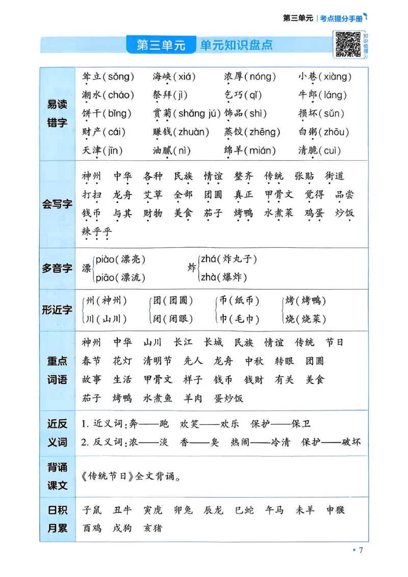 26春二年级下册四星学霸-语文人教-考点提分手册_2026春小学教辅大合集_9-26春《经纶学霸》系列_26春《四星学霸》系列_26春《四星学霸》语文1-6年级下册