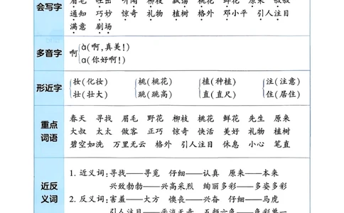 26春二年级下册四星学霸-语文人教-考点提分手册_2026春小学教辅大合集_9-26春《经纶学霸》系列_26春《四星学霸》系列_26春《四星学霸》语文1-6年级下册