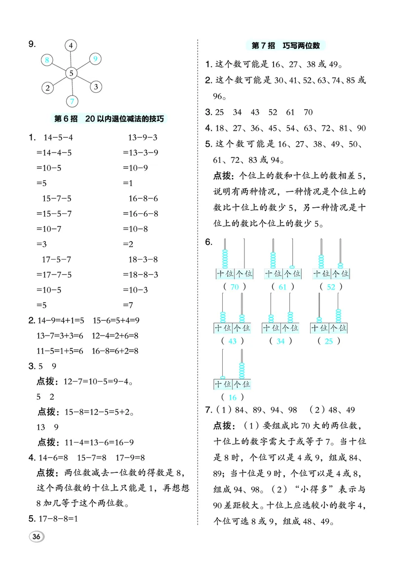 26春典中点一年级数学下（R版）F专版极速提分法_2026春小学教辅大合集_6-26春《典中点》系列_26春《典中点》数学人教版（完整版）_26春典中点一年级数学下（R版）