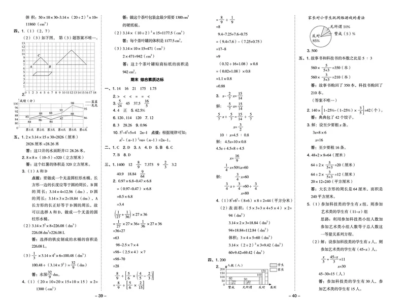 26春典中点六年级数学下（JJ版）测试卷0_2026春小学教辅大合集_6-26春《典中点》系列_26春《典中点》数学冀教版下册_《典中点》冀教版小学数学六年级下册（26春）