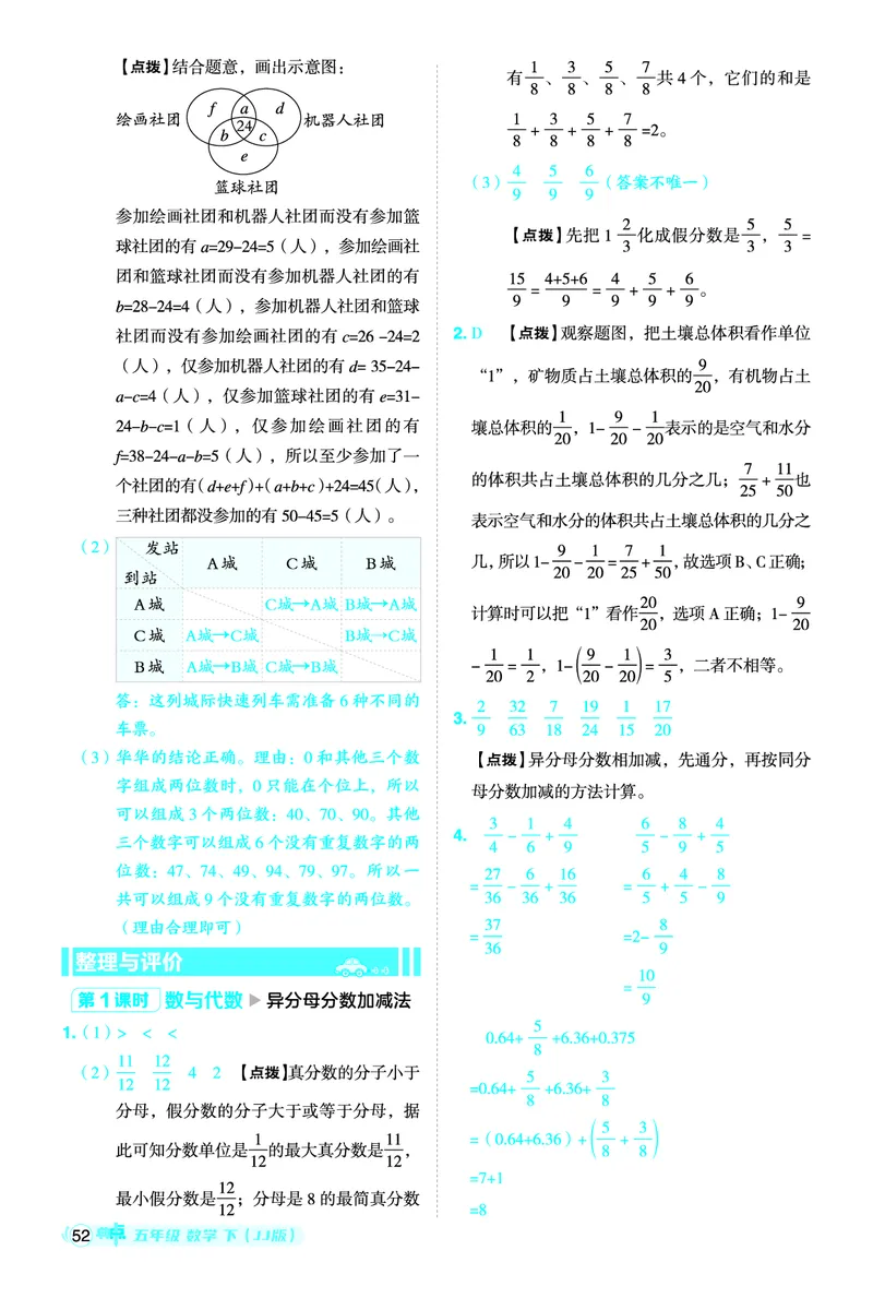 26春典中点五年级数学下（JJ版）答案0_2026春小学教辅大合集_6-26春《典中点》系列_26春《典中点》数学冀教版下册_《典中点》冀教版小学数学五年级下册（26春）