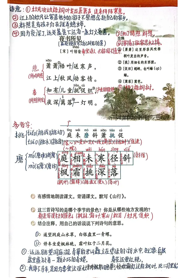 3年级上册（新教材版）_小学《课堂笔记》数学语文英语1-6年级下册_小学语文《课堂笔记》1-6年级下册（26春）_小学语文《课堂笔记》1-6年级上册（25秋）_3年级上册（25秋更新）