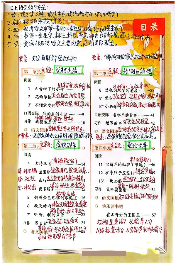 3年级上册（新教材版）_小学《课堂笔记》数学语文英语1-6年级下册_小学语文《课堂笔记》1-6年级下册（26春）_小学语文《课堂笔记》1-6年级上册（25秋）_3年级上册（25秋更新）