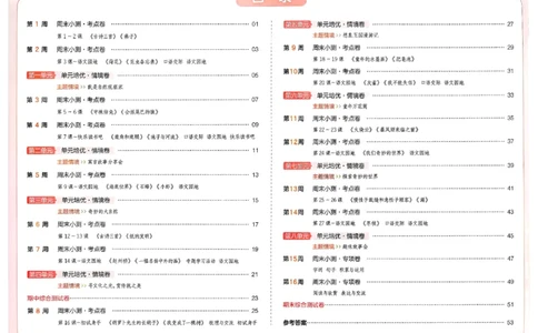 3下语文周末小测卷_周末预测小卷_2026《一本&bull;周末小测卷》语文