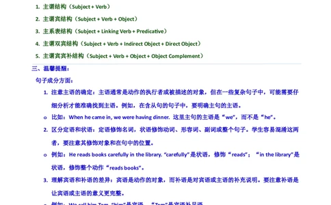 专题J-11&12简语法-单选题专练句子成分&句型结构2025年中考英语最新讲解+练习题汇编（全国通用）_中考复习资料_语数英物化_3英语中考复习_2025中考复习资料
