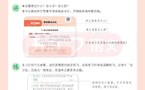 2下同步阅读答题模板-模板+例题+真题（试阅）_2026春小学教辅大合集_13-26春《开心》系列_同步阅读答题模板(1-8年级下册)