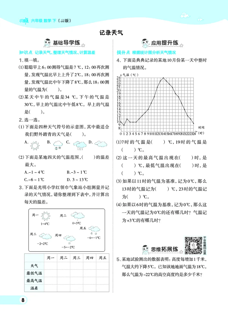 26春典中点六年级数学下（JJ版）0_2026春小学教辅大合集_6-26春《典中点》系列_26春《典中点》数学冀教版下册_《典中点》冀教版小学数学六年级下册（26春）
