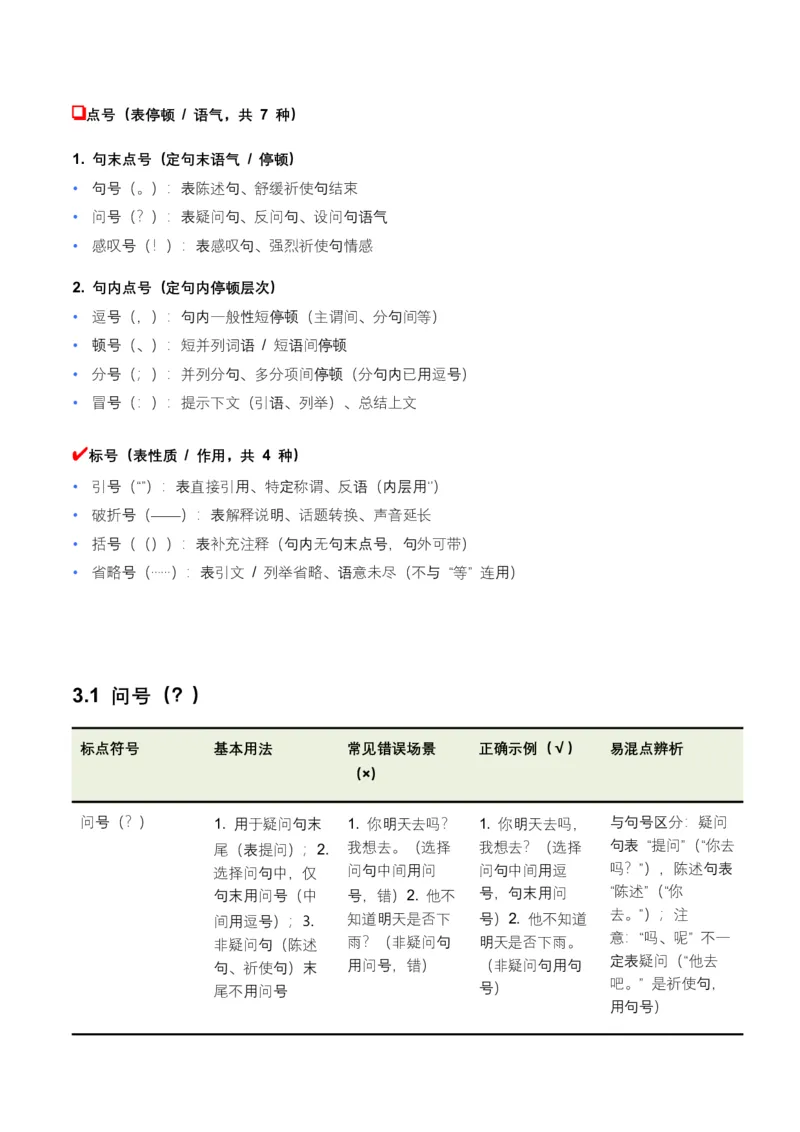 全国中考语文一轮复习讲义：标点符号（全国通用）（原卷）_中考复习资料_语数英物化_1语文中考复习_2026年中考复习（更新中）_2026年全国中考语文一轮复习讲义