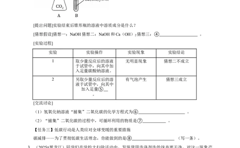 备考2026年中考化学一轮复习科学探究题（含解析）_中考复习资料_语数英物化_5化学中考复习_2026年中考复习（更新中）_备考2026年中考化学一轮复习--题型专题