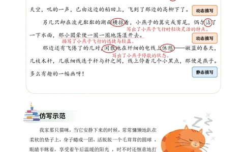 三年级下册课文仿写小练笔_2026春小学教辅大合集_1-26春语文类教辅系列_课文仿写小练笔26年下册