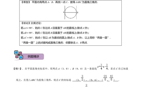 模型33两垂一圆构造直角三角形（解析版）_中考复习资料_语数英物化_2数学中考复习_2023年中考复习资料_专项复习_备战2023年中考数学解题大招复习讲义（全国通用）