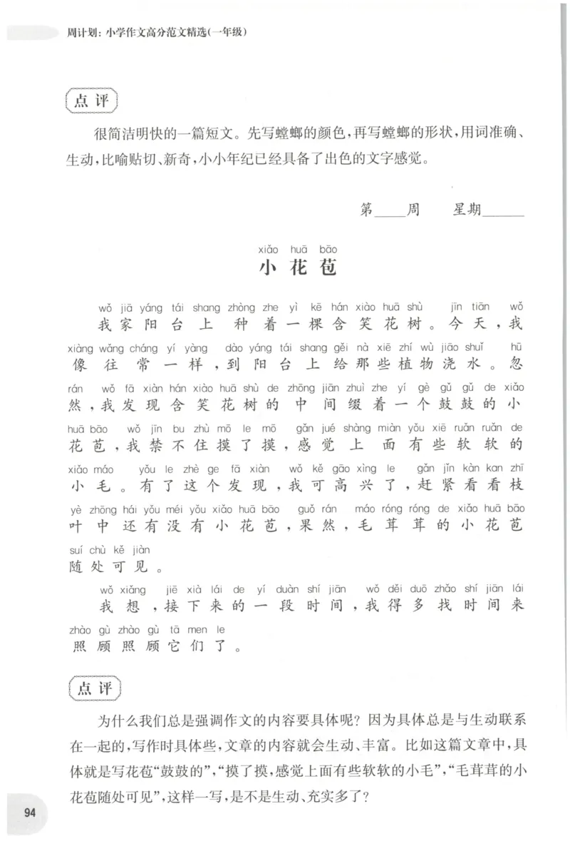 周计划-小学作文高分范文精选(1年级)_2026春小学教辅大合集_10-26春《周计划》小学语数英系列_周计划-小学作文高分范文精选(1-6年级)