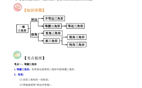 第11讲特殊三角形（知识精讲+真题练+模拟练+自招练）-冲刺2023年中考数学热点、重难点题型解题方法与策略+真题演练（通用版）（解析版）_中考复习资料_语数英物化_2数学中考复习