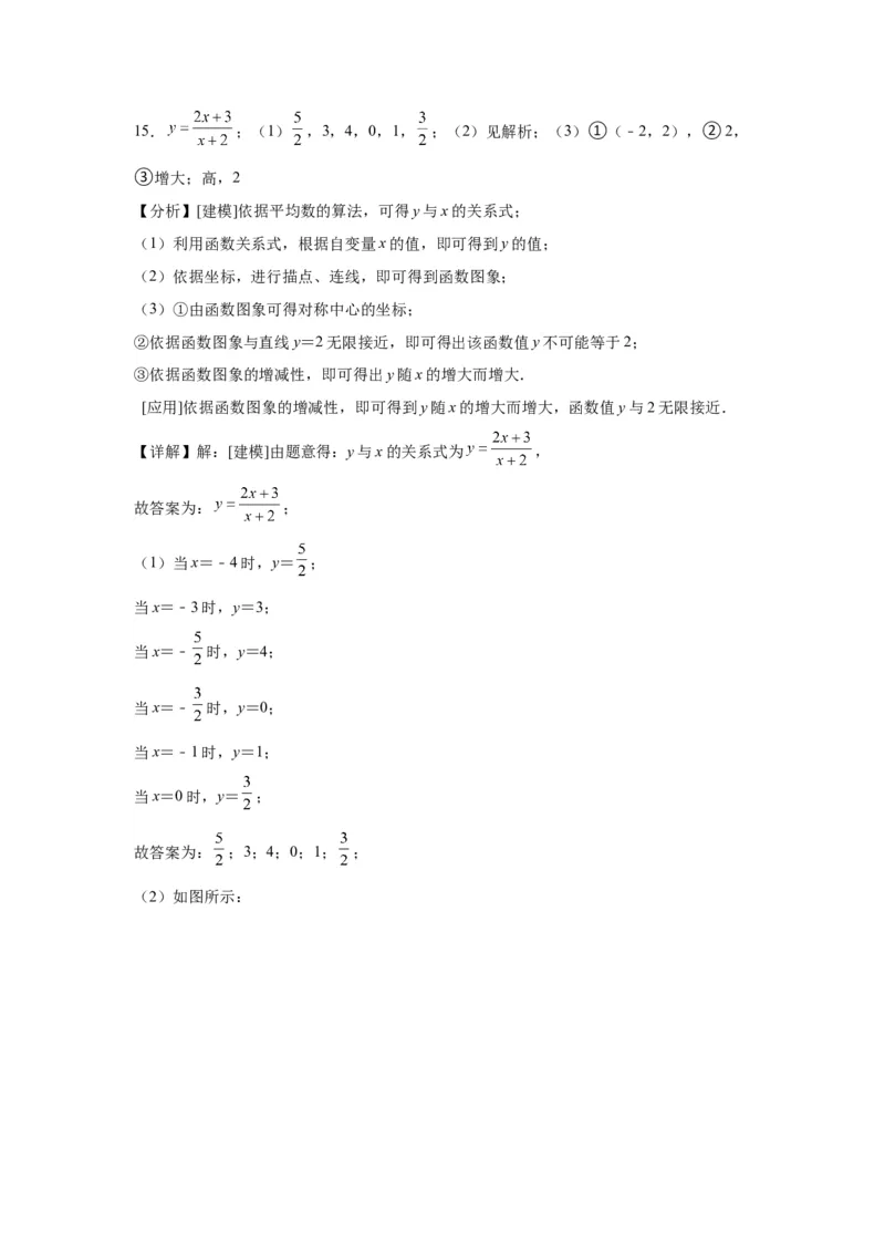 模块三思想全把握专题8建模思想2024年中考数学二轮专题复习训练（含解析）_中考复习资料_语数英物化_2数学中考复习_2024年中考复习资料_二轮复习