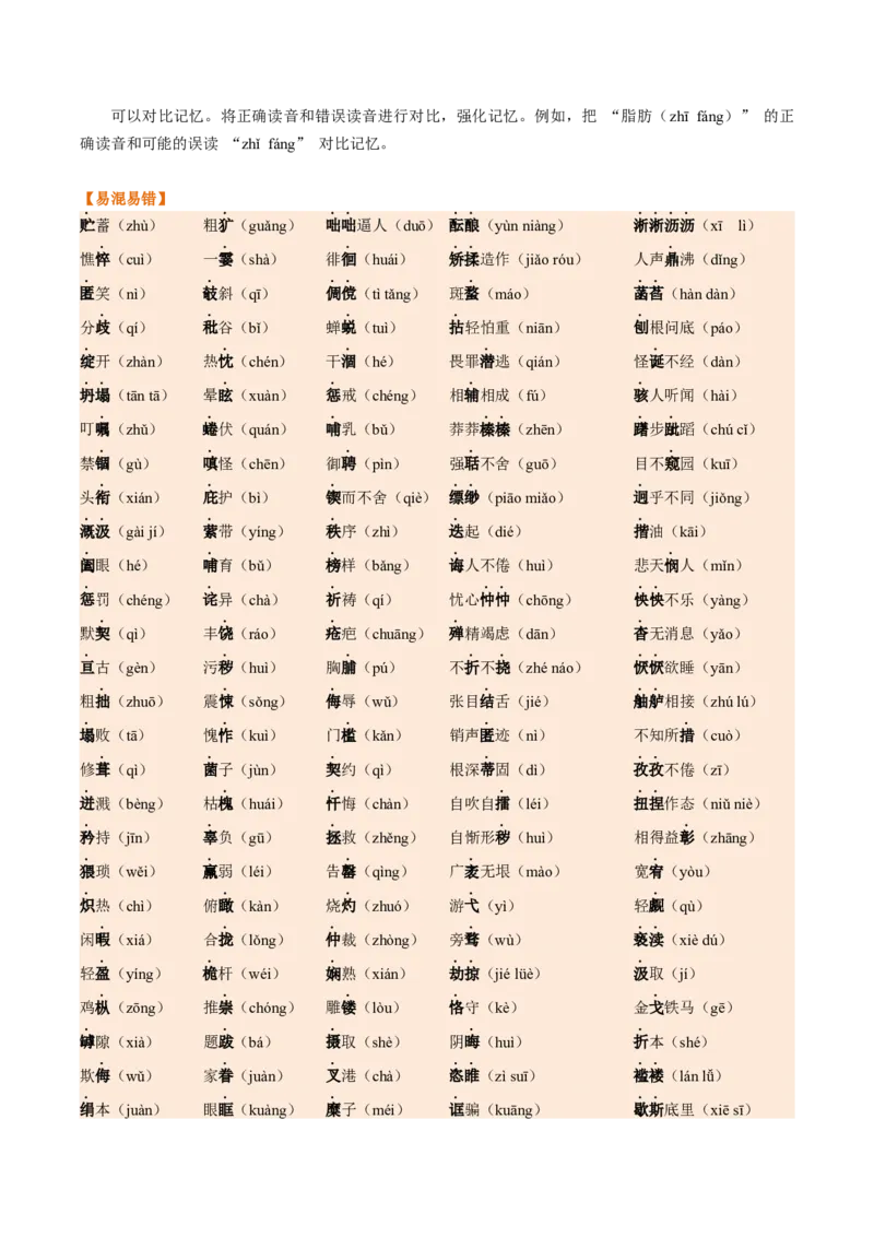 第01讲汉字：字音、字形、字义（复习讲义）（全国通用）（解析版）_中考复习资料_语数英物化_1语文中考复习_2026年中考复习（更新中）_2026年中考语文一轮复习讲练测（全国通用）