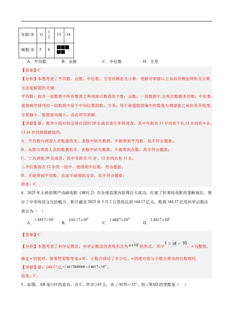 数学（连云港卷）（全解全析）_中考复习资料_语数英物化_2数学中考复习_赠送：2025中考模拟题_2025年数学押题预测_数学（连云港卷）-2025年中考押题预测卷