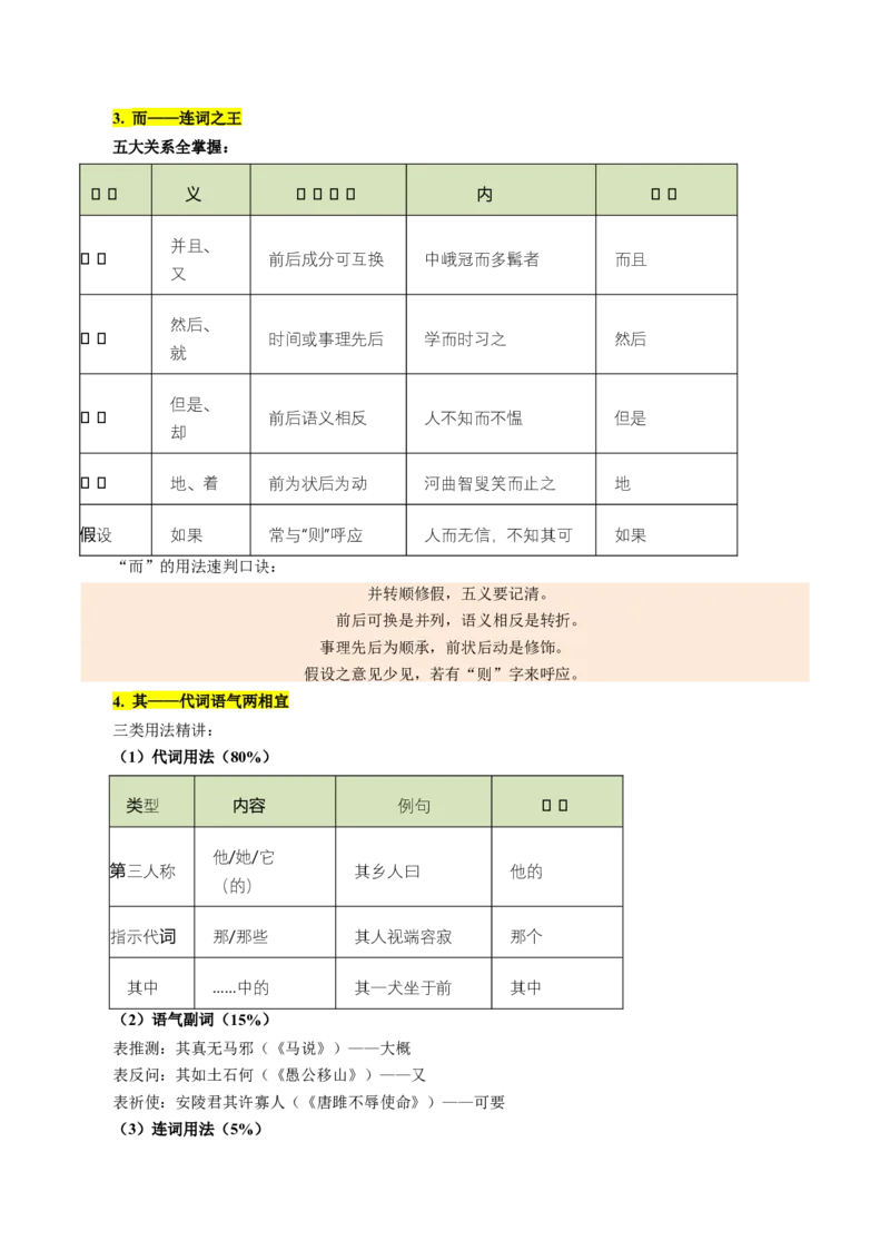 第01讲文言字词・释义积累（复习讲义）（全国通用）（解析版）_中考复习资料_语数英物化_1语文中考复习_2026年中考复习（更新中）_2026年中考语文一轮复习讲练测（全国通用）
