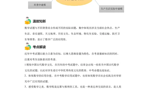模块一中考新动向专题3构建模型2024年中考二轮专题复习训练（含解析）_中考复习资料_语数英物化_2数学中考复习_2024年中考复习资料_二轮复习