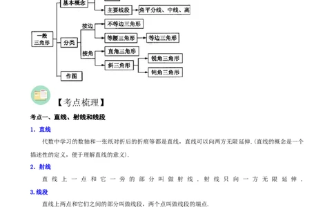 第09讲几何初步及三角形（知识精讲+真题练+模拟练+自招练）-冲刺2023年中考数学热点、重难点题型解题方法与策略+真题演练（通用版）（解析版）_中考复习资料_语数英物化_2数学中考复习