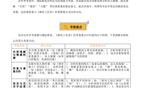 第03讲《唐诗三百首》整本书阅读(讲义）-2026年中考语文一轮复习名著阅读(全国通用)_中考复习资料_语数英物化_1语文中考复习_2026年中考复习（更新中）_2026年中考语文一轮复习名著阅读