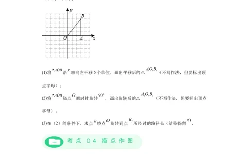 模块四题型全通关专题3解答型题型第4讲作图题2024年中考数学二轮专题复习训练（含解析）_中考复习资料_语数英物化_2数学中考复习_2024年中考复习资料_二轮复习